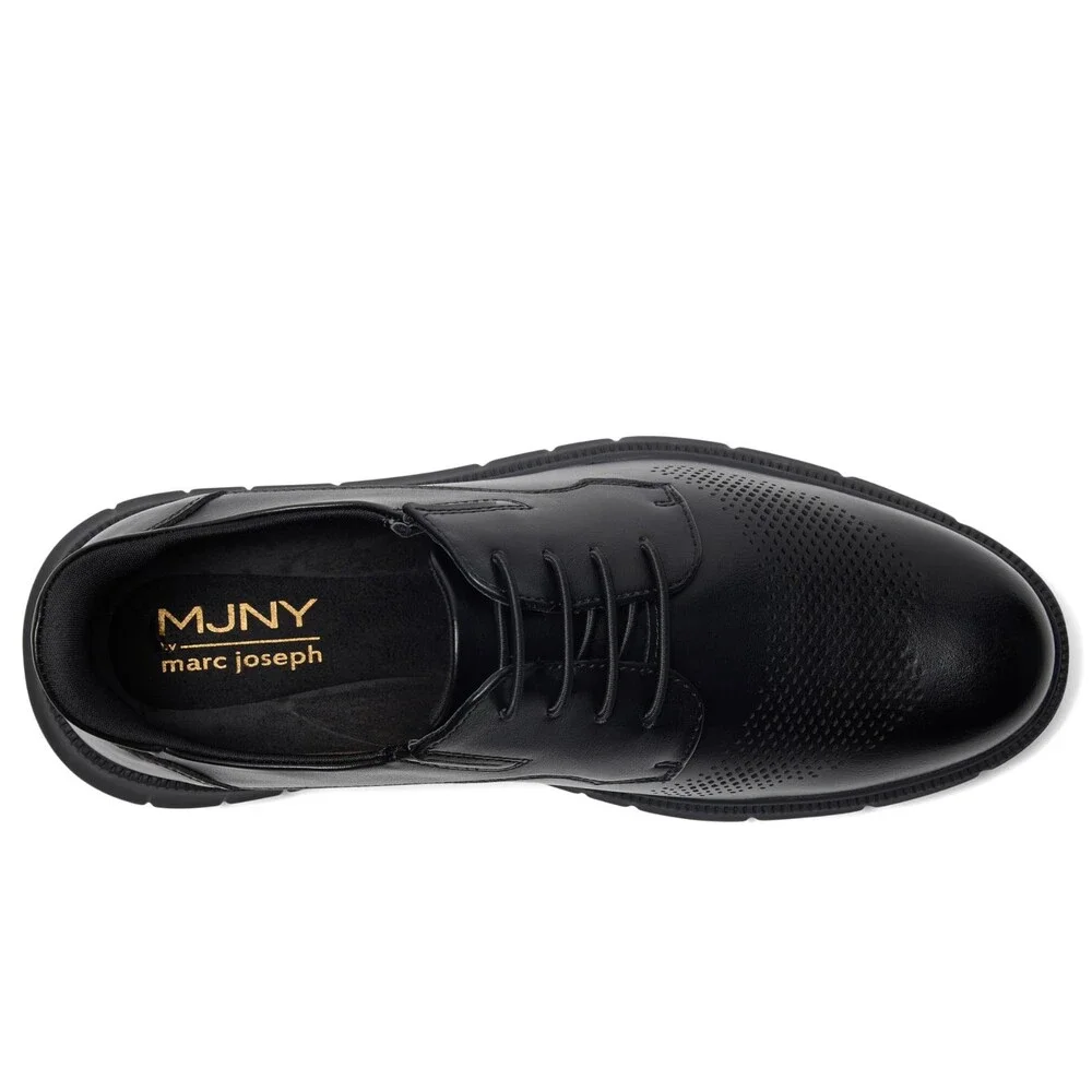 Marc Joseph New York Edward Street Oxfords Men's 13 W Black Dress Shoes HTAT1690